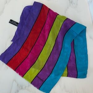 Vintage skill Colorful Striped Scarf